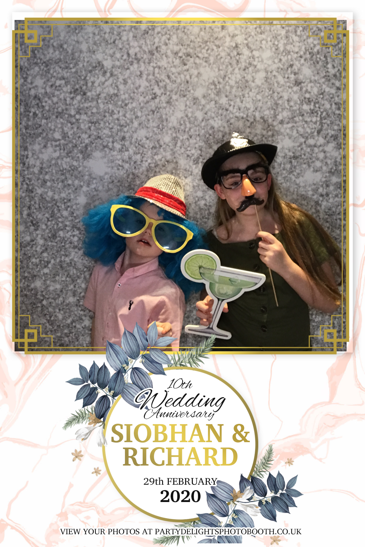 Siobhan and Richards Vow renewal  | View more photos from the event at gallery.partydelightsphotobooth.co.uk/u/PartyDelightsPhotoBooth/Siobhan-and-Richards-Vow-renewal